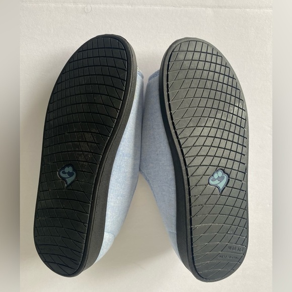 Easy Closure Comfort Slip On Slip Resistant Slippers House Shoes Size 10 - Picture 3 of 12